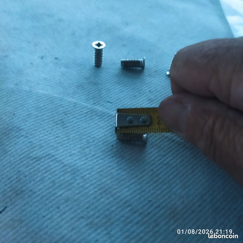 Lot de Cinq vis cruciformes de précision pour électronique/plastique (image 5)