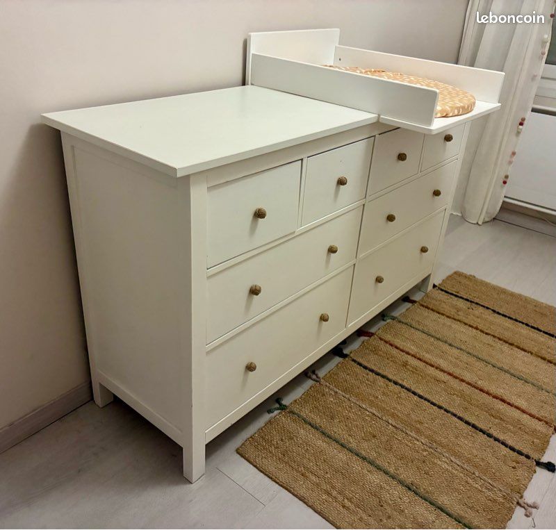 URGENT Double Commode IKEA et table à langer (image 1)