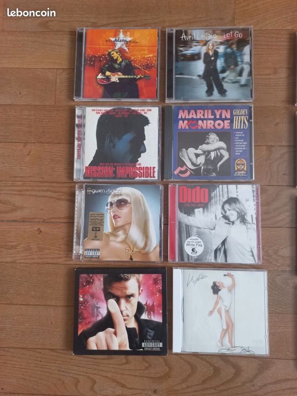 Lot de 16 CD DIVERS 2 euros l unité ou le lot (image 3)