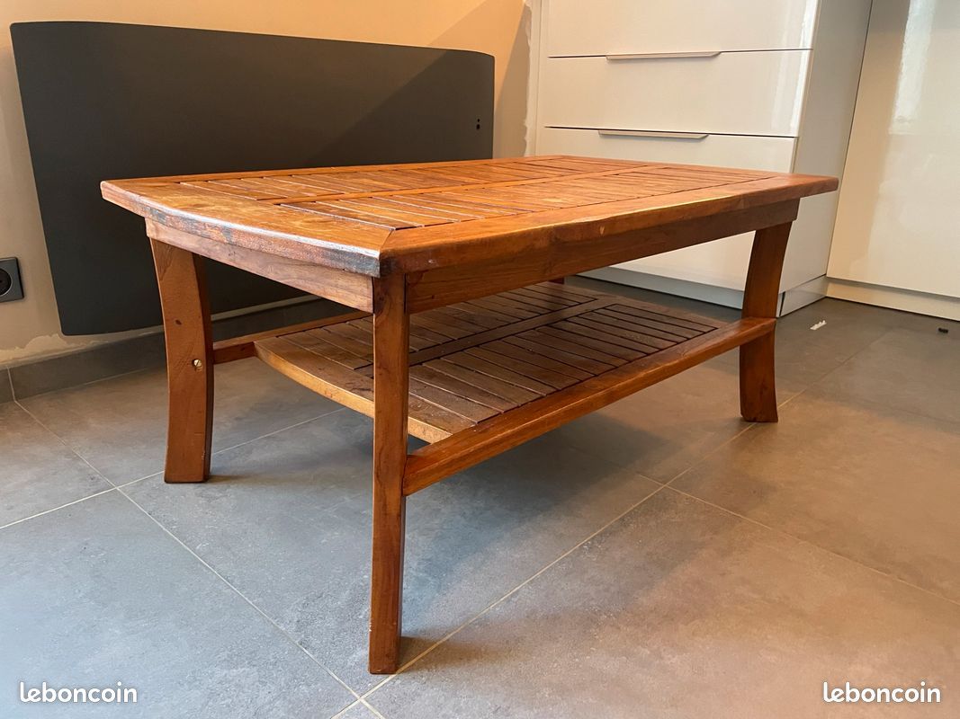 Table basse en teck (image 2)