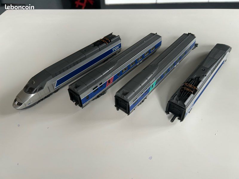 Poster TGV Atlantique Jouef - Artiste Mirgalet - 50x70 Cm - Neuf