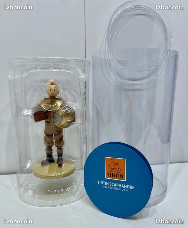 Hergé Tintin - Figurine Tintin Scaphandre - Capitaine BD Librairie BD à