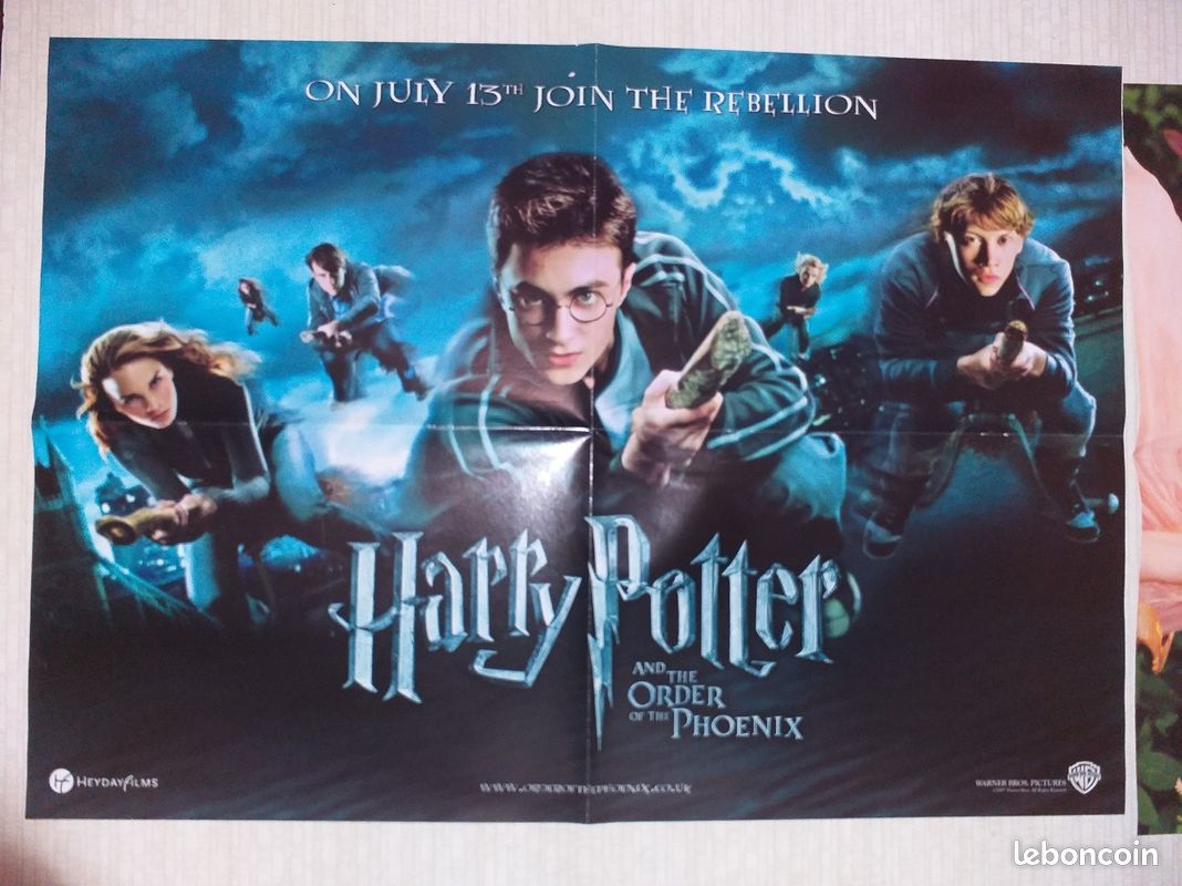 Affiche   Poster A2 - Harry Potter Et L'ordre Du Phénix - Collection