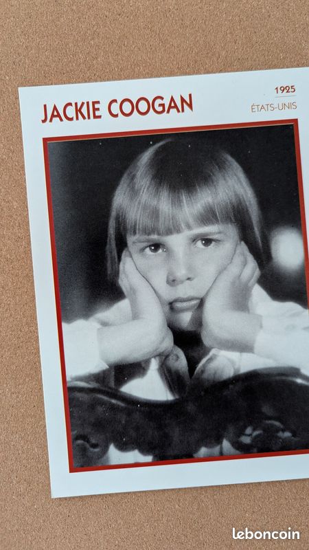Jackie Coogan - Fiche photographique vintage (image 2)