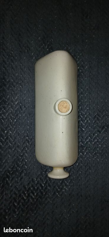 Ancienne Bouillotte en Porcelaine AV Déposé Bouchage Vallot