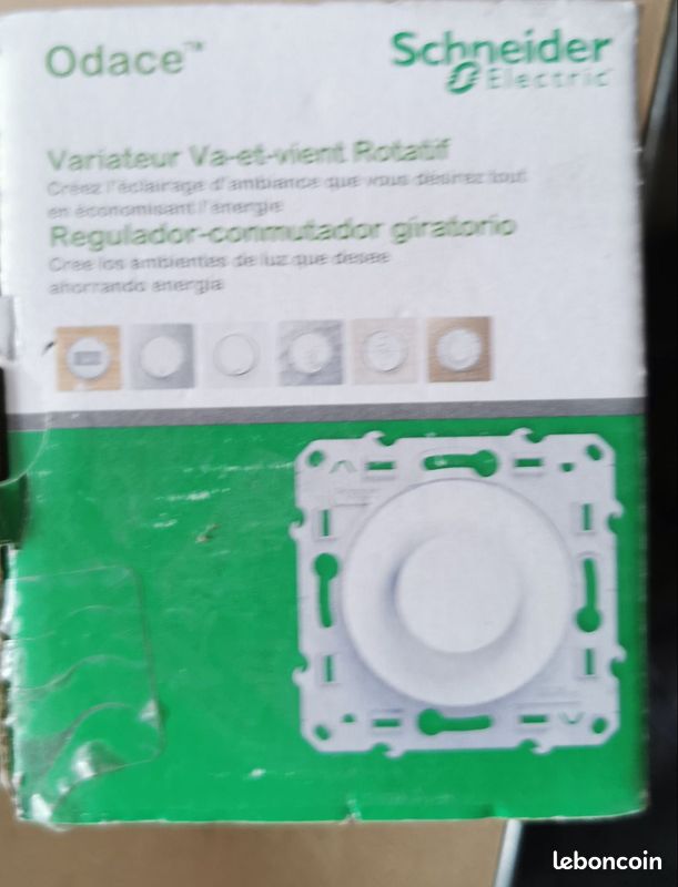 Variateur standard 2 fils Schneider Odace (image 1)