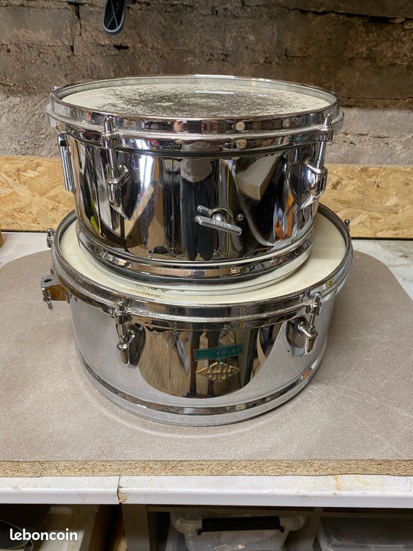 Paire de timbales vintage Asba (image 1)