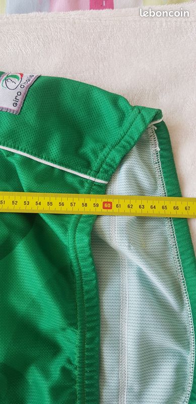 Maillot Cycliste Vintage SMS Santini Tour Bellagio Lago Di Como - Taille 5XL Bleu Homme