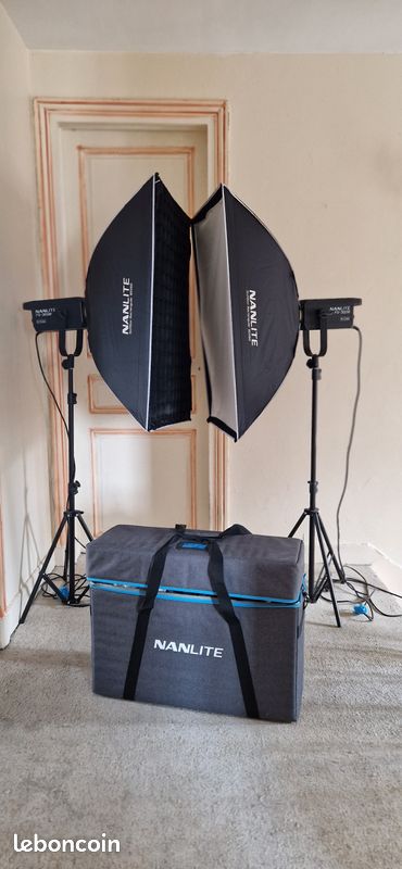 Projecteurs Nanlite FS-300b bi color projecteurs led light (image 3)