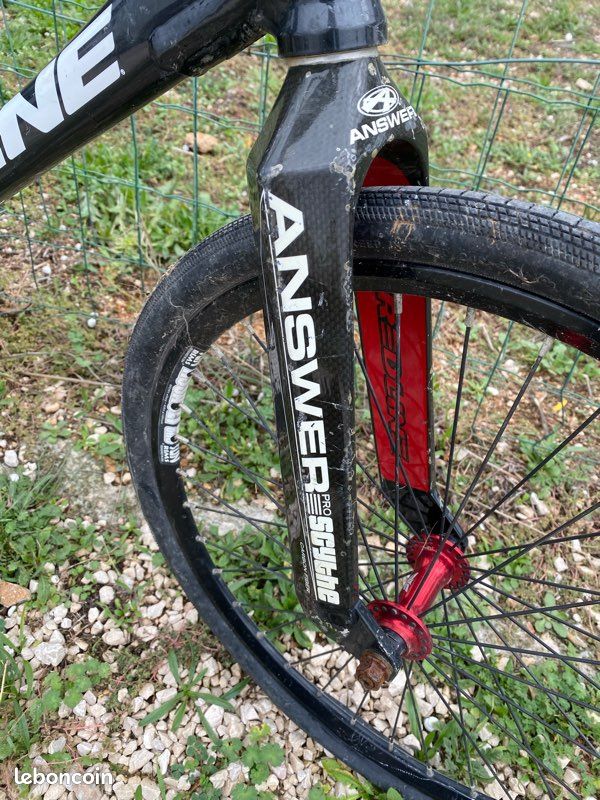 Cadre Et Fourche BMX Redline 600b 1983 - Vintage