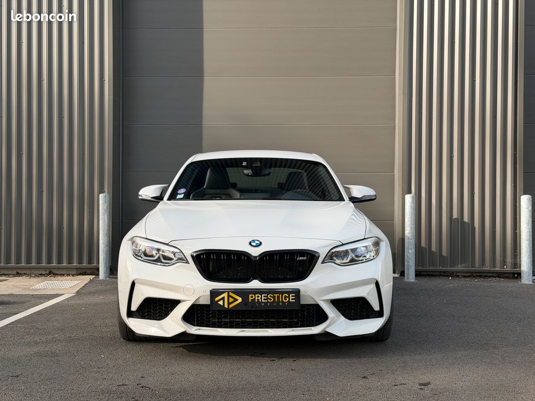 BMW M2 Compétition F87 – 410ch DKG7 – Blanc Alpin - Gros Freins M Sport - Sièges M2 (image 2)