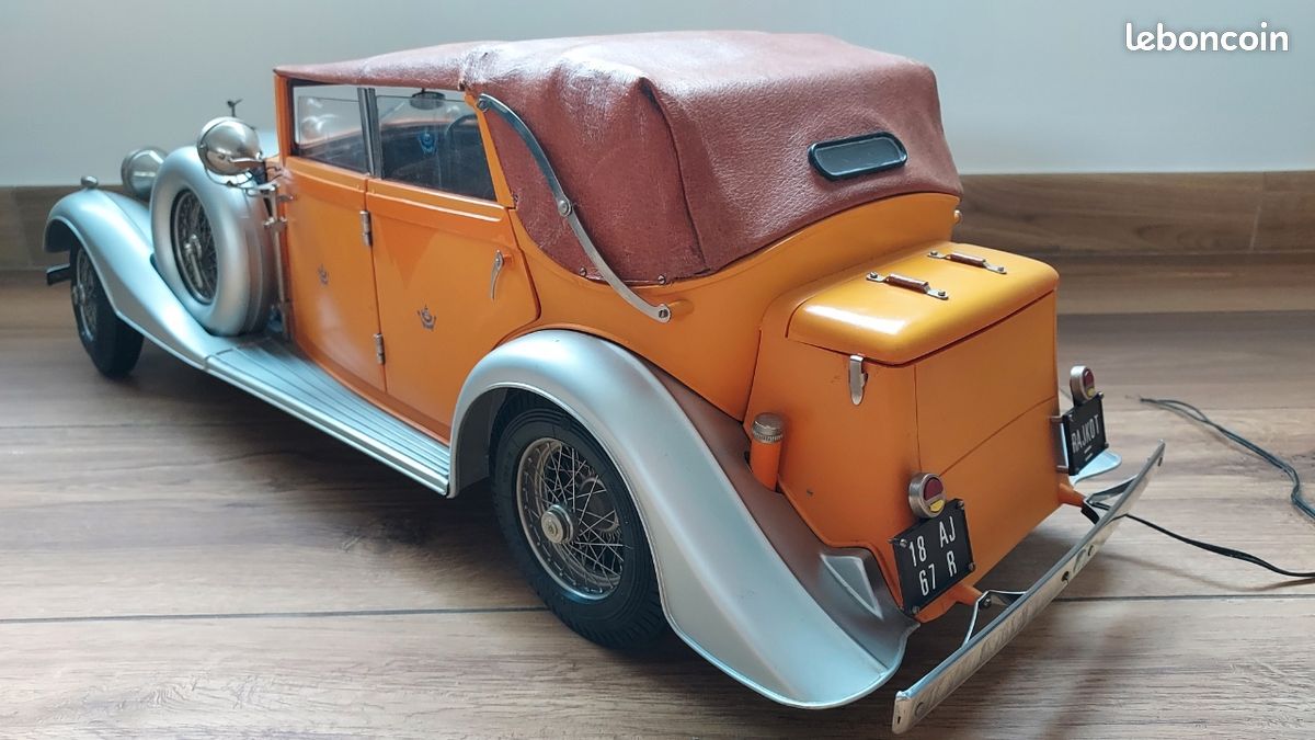 Maquette Pocher 1/8 – Rolls Royce Phantom II Sedan Coupe 1932 – K72 – Pièces D'origine