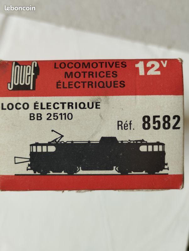 Locomotive électrique Jouef BB 25110 D'occasion - Pantographes, état Correct