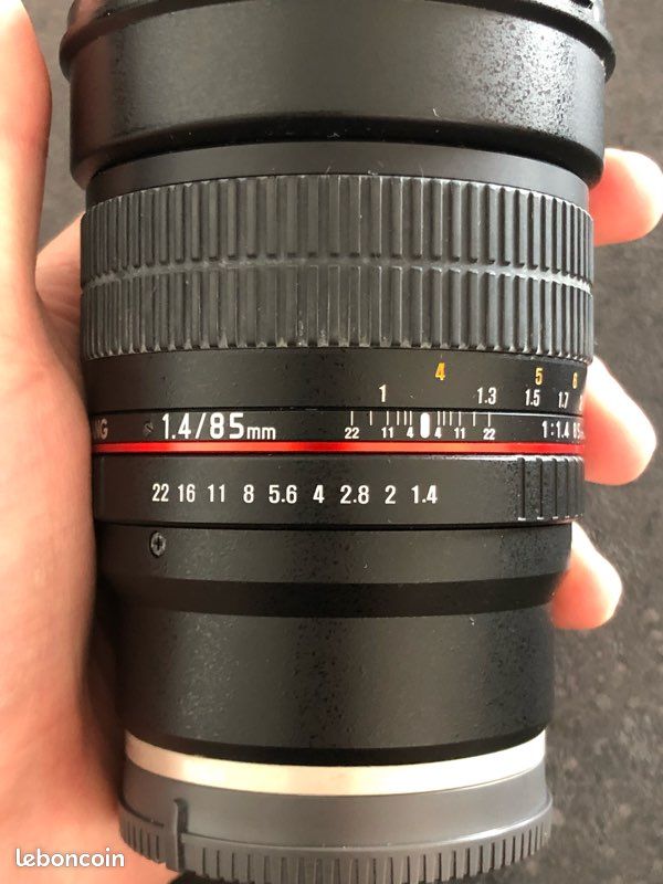 Objectif Samyang 85mm F1.4 AS IF UMC (image 2)