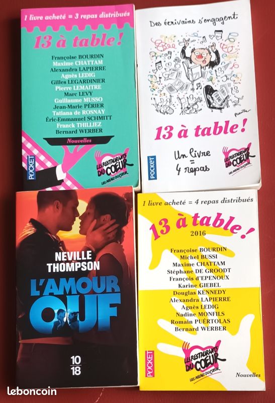 Lot de 4 livres de poche (image 1)