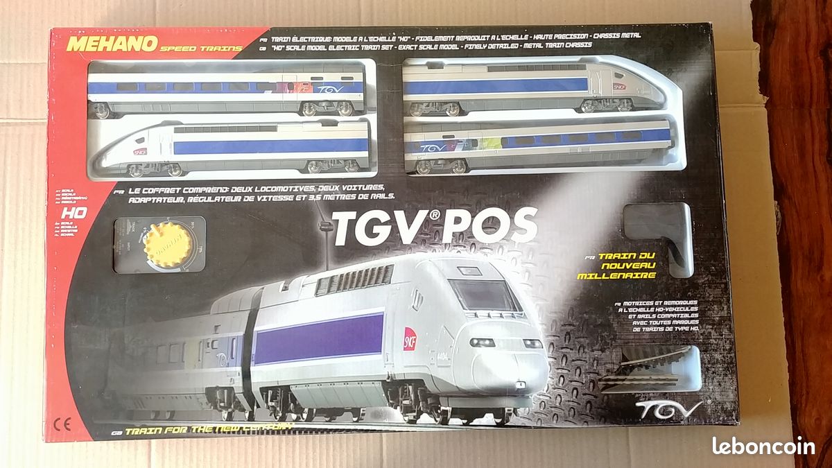 TGV POS Mehano - Modèle Réduit De Train - Occasion