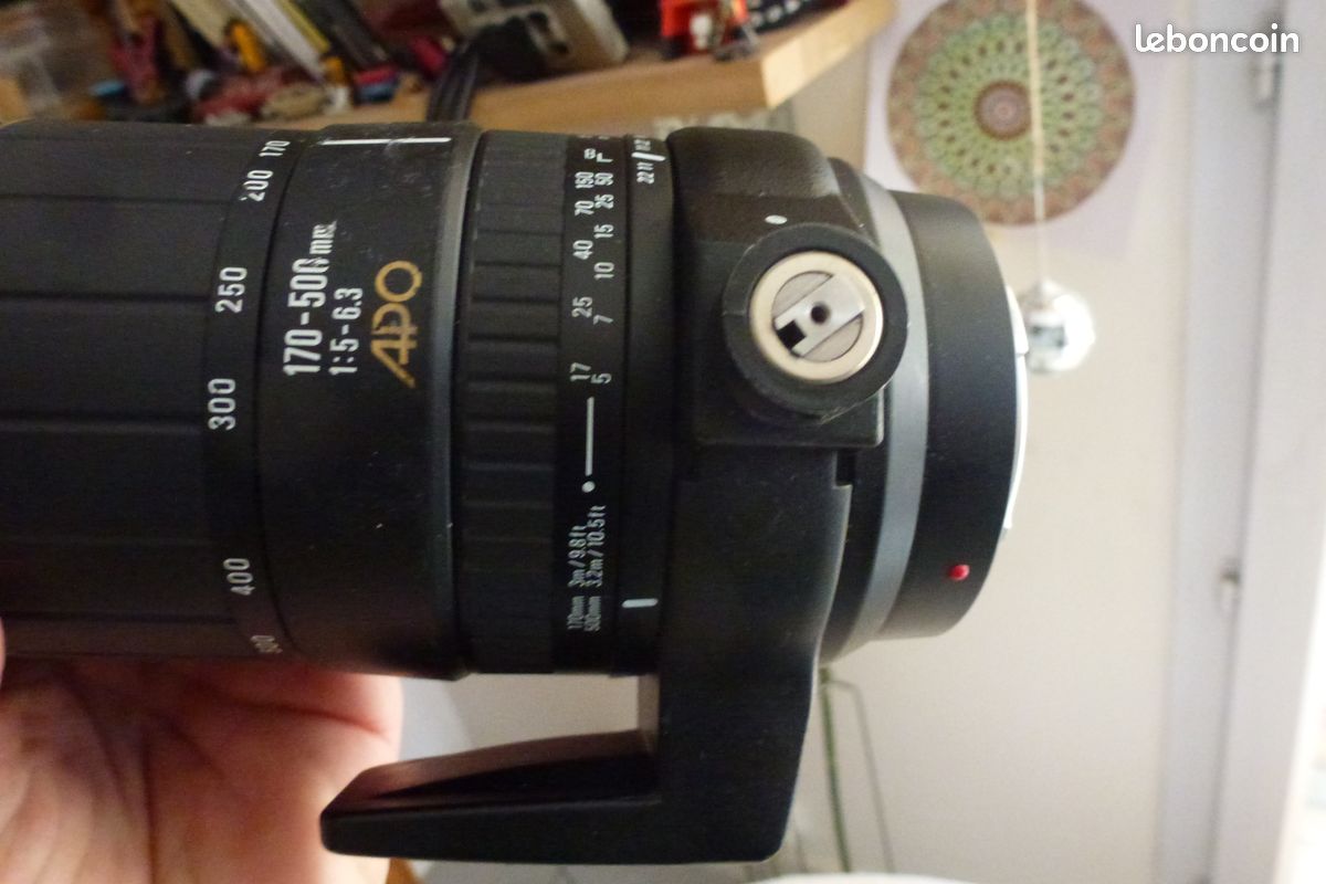 Zoom-Objectif minolta vectis 25-150/4, 5-6,3 mm