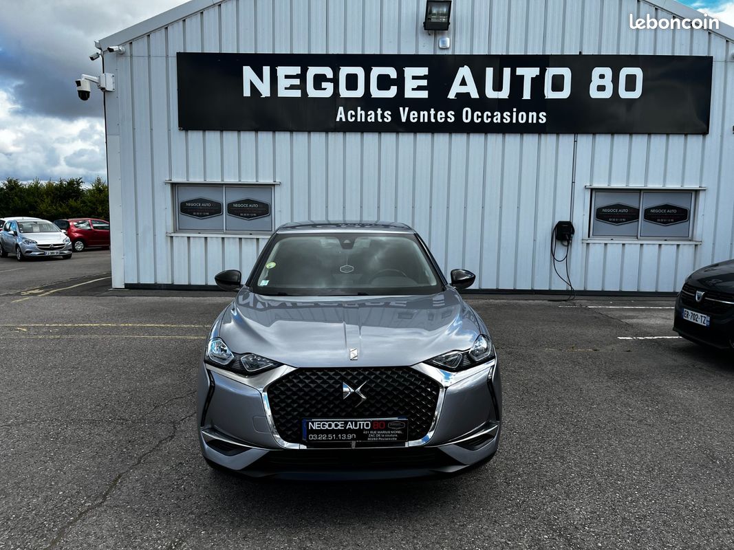 DS DS3 CROSSBACK 1,5 Blue HDi 100 CH So Chic 10/2019 118500 KMS APPLE CARPLAY CLIMATISATION (image 2)