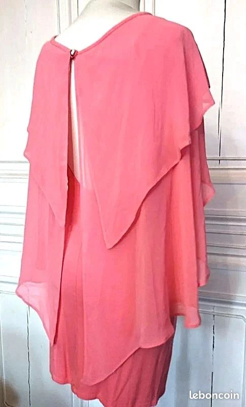 River Island Robe Ceremonie Soirée Cape Mousseline TM (image 12)