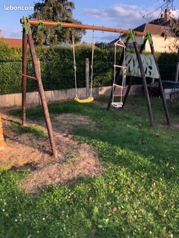 Balançoire en bois (image 3)
