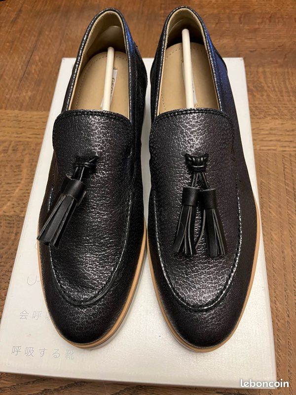 Mocassins GEOX en cuir - Taille 36.5 (image 2)
