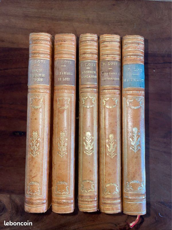 Livre Ancien : Les Désenchantées De Pierre Loti - Édition 1924 Calmann-Lévy - Reliure Cuir