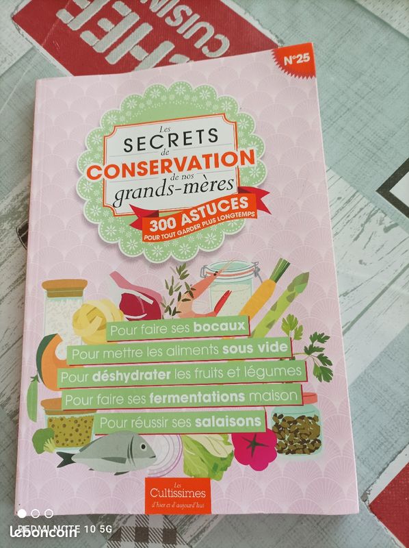 Livre secrets conservation (image 1)