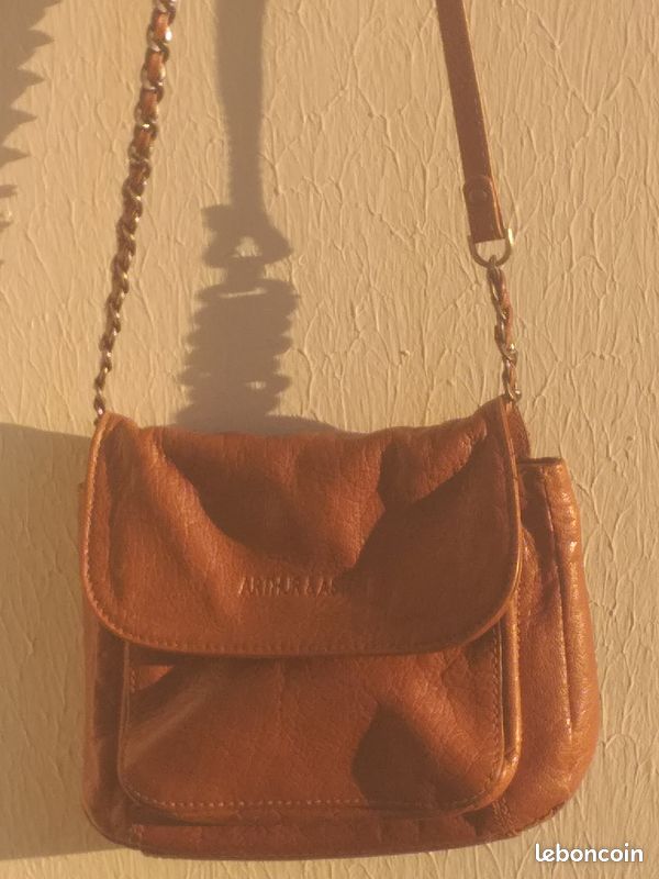 Sac Arthur et Aston cuir camel excellent état (image 3)