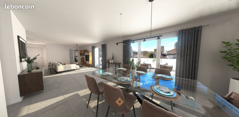 Appartement 3 pièces 89 m²