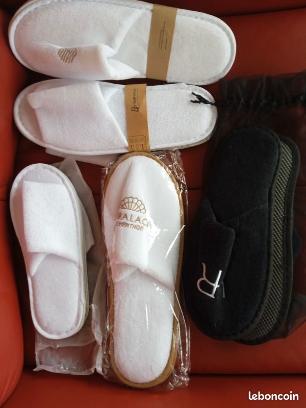 5 paires pantoufles neuves (image 4)
