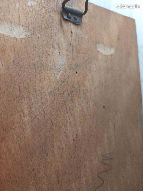 Peinture sur panneau d' après LEON CAILLE (image 1)