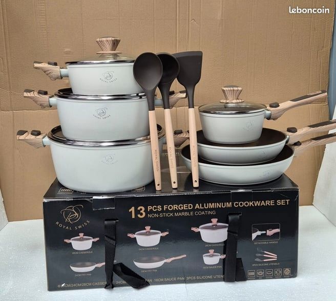 Batterie de cuisine 13pieces induction (image 1)