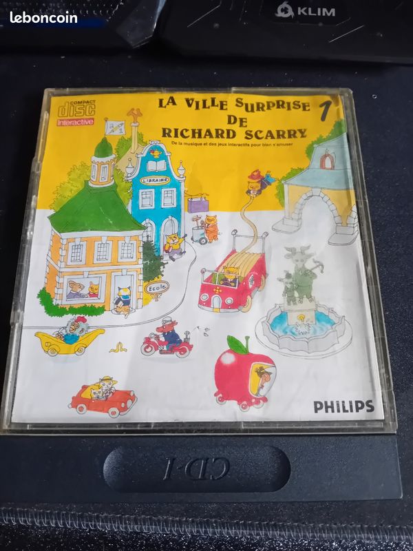 Jeux Philips cdi l'ange ville surprise de Richard scarry vol 1 (image 1)