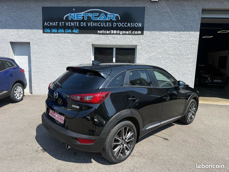 MAZDA CX-3 1.5 SKYACTIV 105cv BVA AWD SELECTION / CUIR CHAUFFANT / HUD / CAMÉRA (image 3)