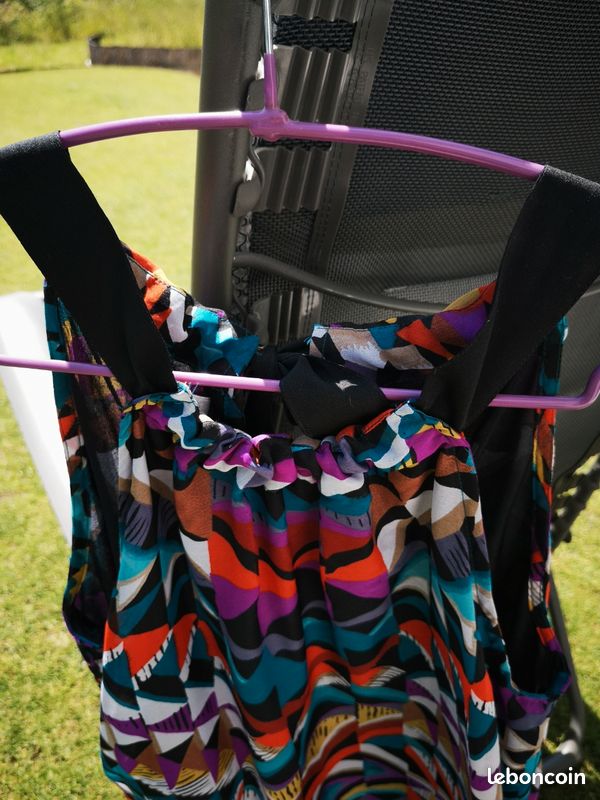 Robe d'été multicolore T. 38-S/M (image 4)