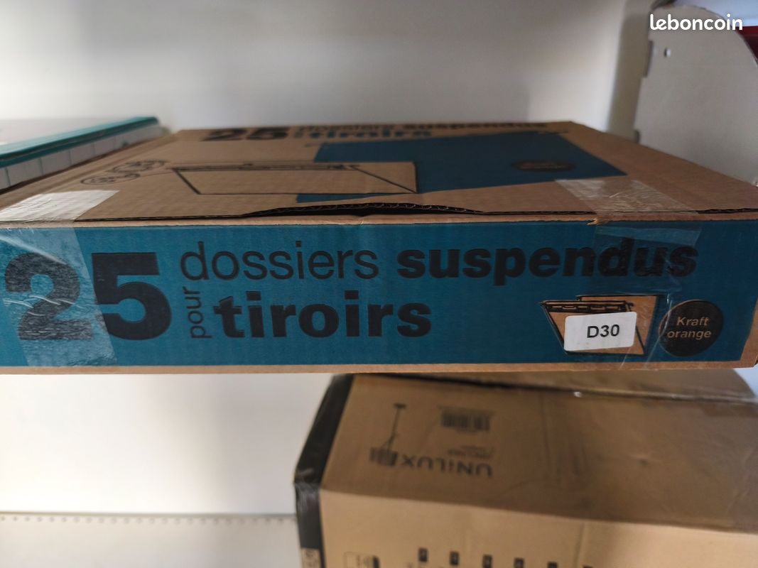 MIVIDE Lot De 25 Dossiers Suspendus A4 Plastique 5 Couleurs - Onglets Inclus Pour Bureau, École Et Maison