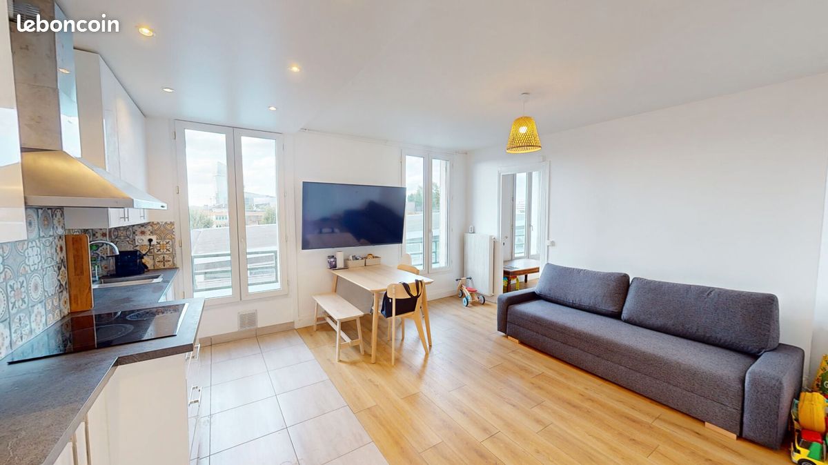 Appartement 3 pièces 48 m² · à Ivry-sur-Seine · 48 m² · 1 180 €/mois