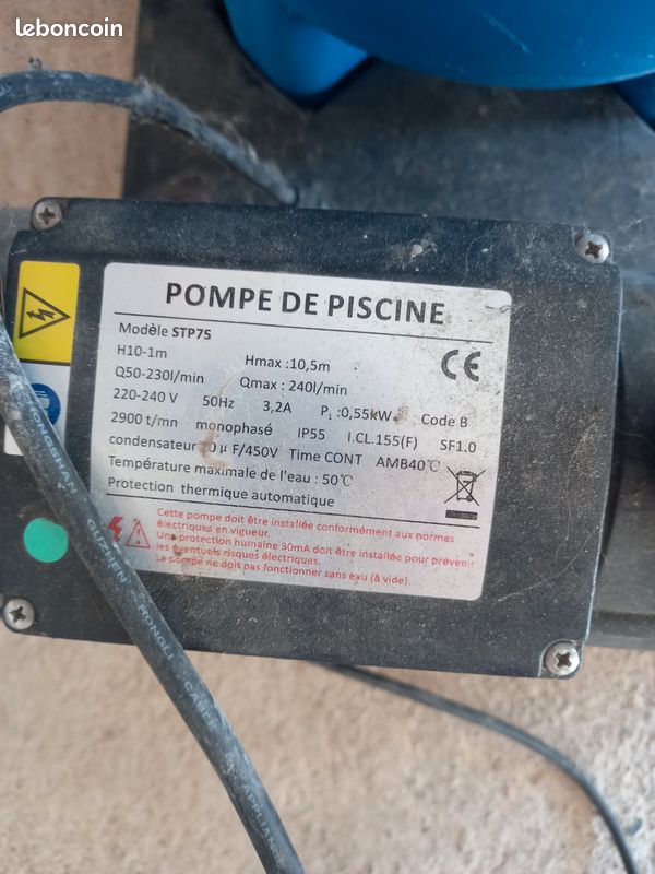 Pompe de piscine et filtration (image 2)
