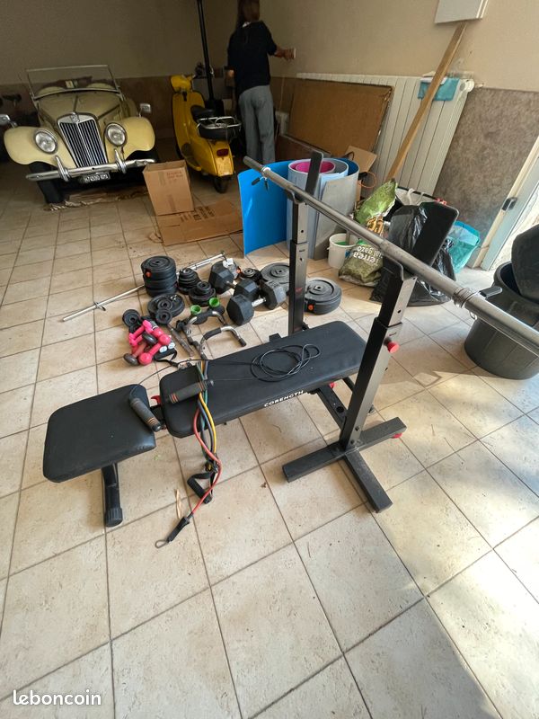 Banc De Yoga Inversion Avec Coussin Épais - Banc De Sport Stable Pour Famille Et Entraînement