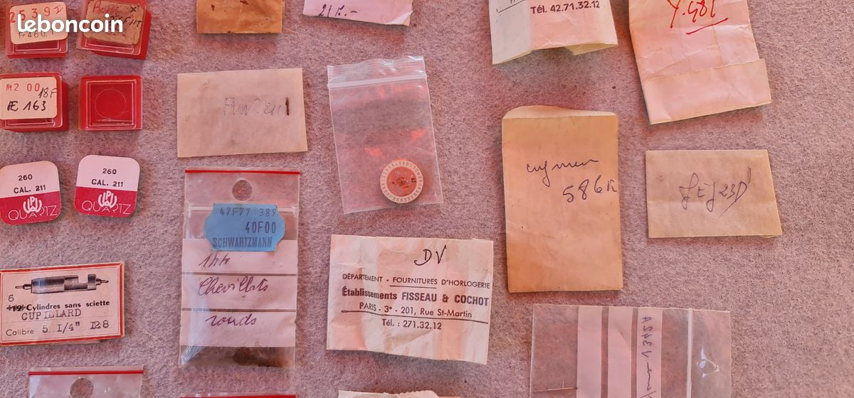 Lot pieces detachees montres horloges (image 8)