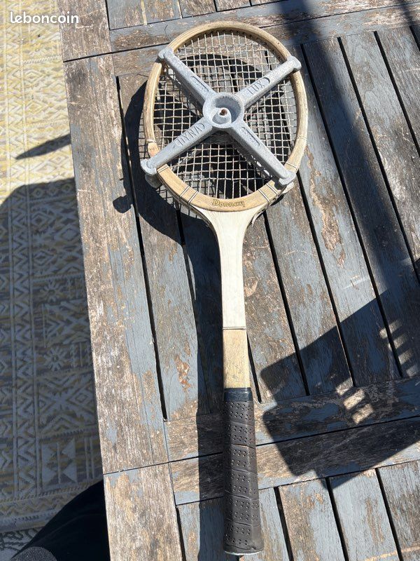 Raquette de tennis vintage DONNAY Kings Cup bois – années