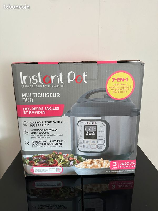 Cocotte-minute / autocuiseur Instant Pot – Très bon état (image 5)