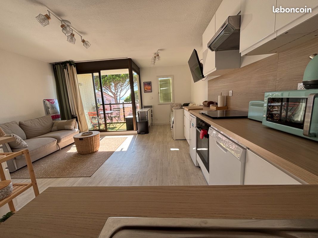 Appartement 1 pièce 25 m² · à Le Barcarès · 25 m² · 600 €