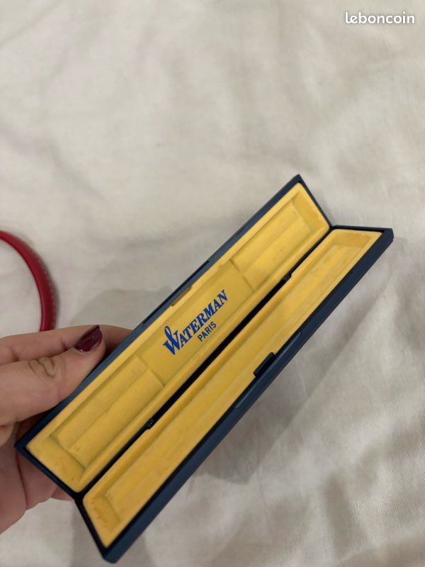 Écrin Vide Waterman - Ancienne Boîte Pour Stylo - Occasion En Bel état - Collector