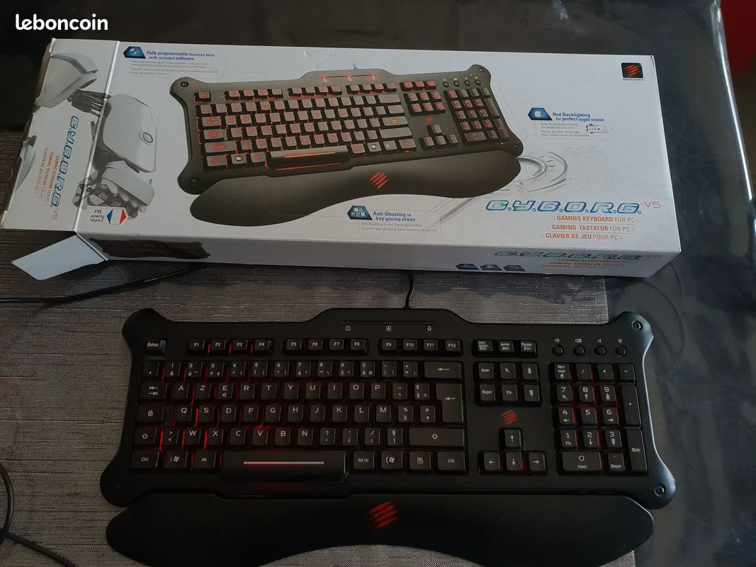 Clavier gaming mad catz (image 1)