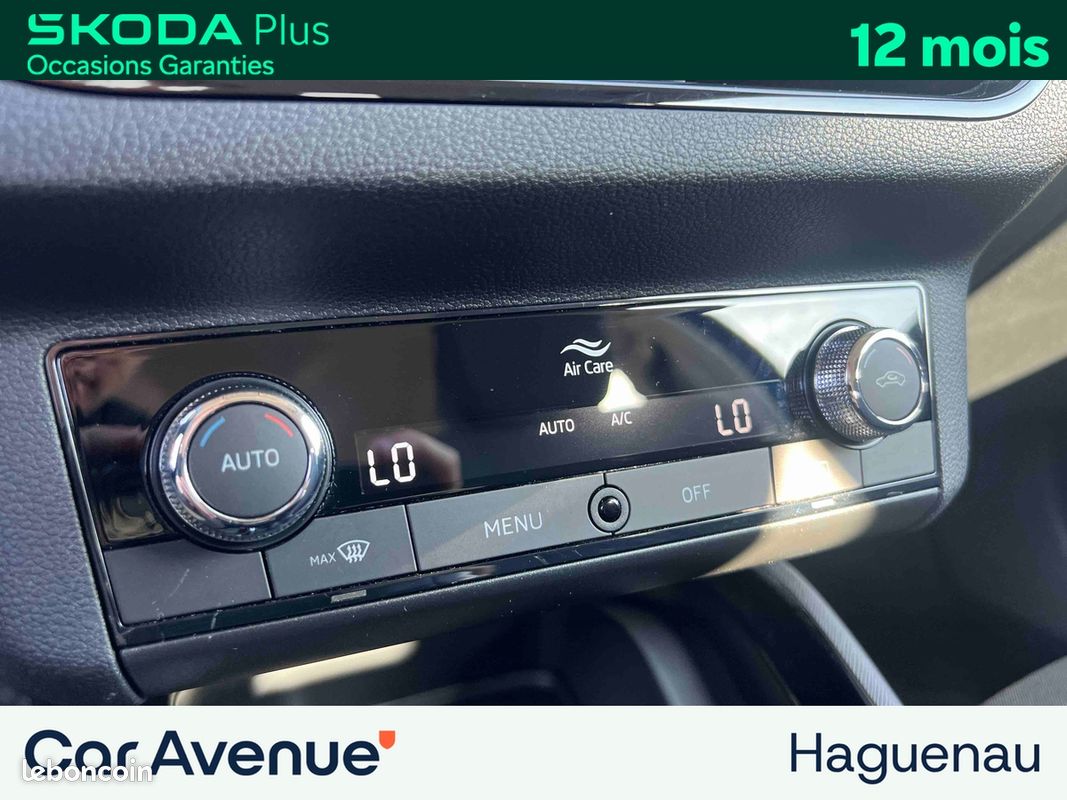 SKODA Kamiq 1.0 TSI Evo 110 Ambition / Smartlink / Aide au Stationnement / Feux LED / Clim Auto (image 19)