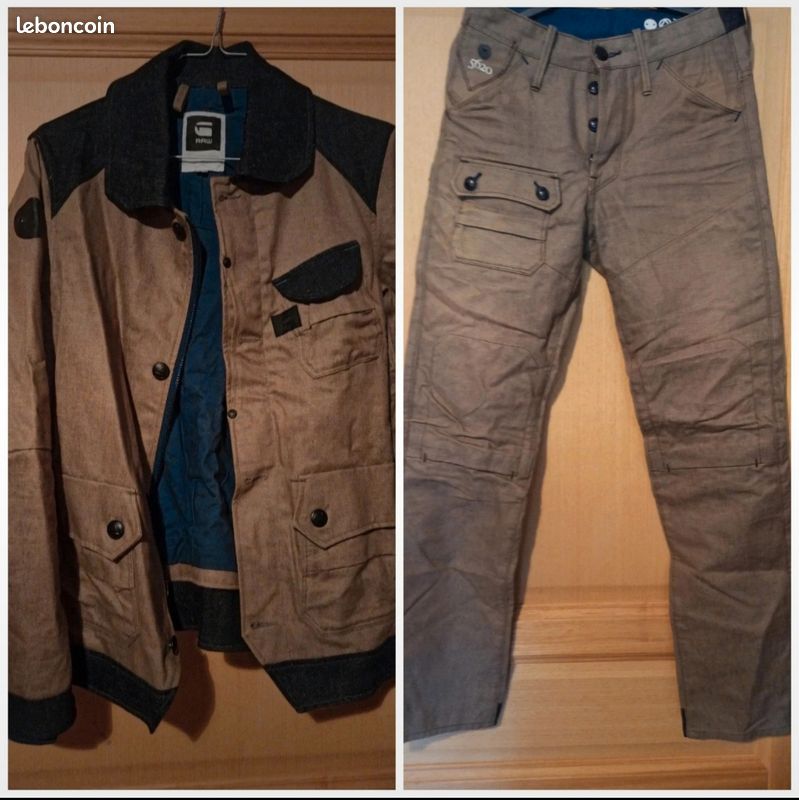 Eensemble veste et pantalon g-star raw (image 1)