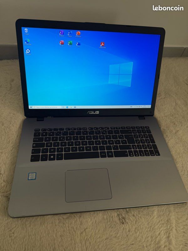 Auusda Ordinateur Portable 15.6 Pouces, Lecteur D'empreintes Digitales, PC Portable Gamer, 16 Go DDR4 SSD 512 Go, Celeron N150 (jusqu'à 3,60 GHz),Clavier Rétroéclairé, HDMI,Pc Portable Pas Cher