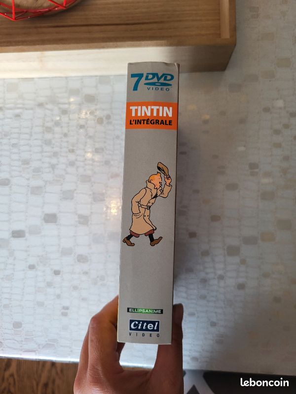 Vend lot de 7 DVD tintin linteglale (image 1)