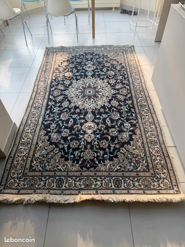 Tapis orient type Nain fait main (image 1)
